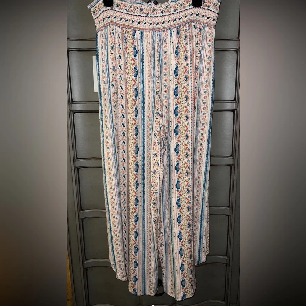 New Kingston Grey easy pull on pants ruched waist Juniors XL - Picture 9 of 14